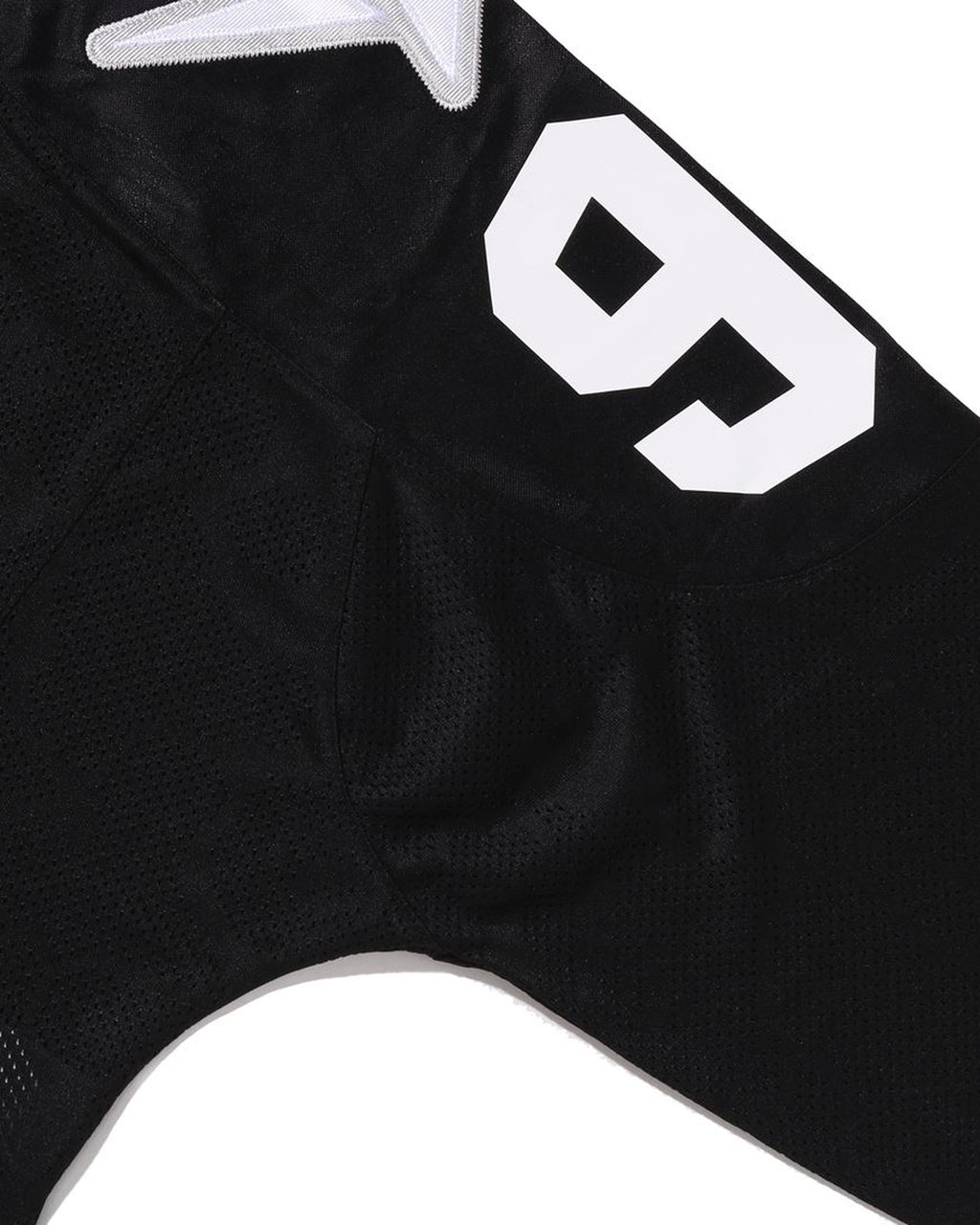 Line Camo Multi Logo Cropped Fit Football Jersey