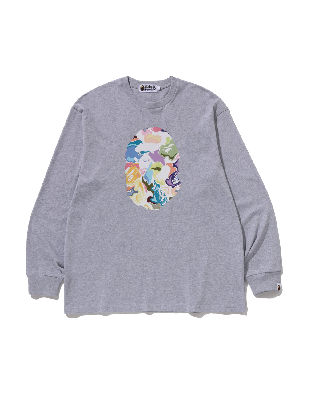 Art Camo Ape Head Relaxed Fit Ls Tee