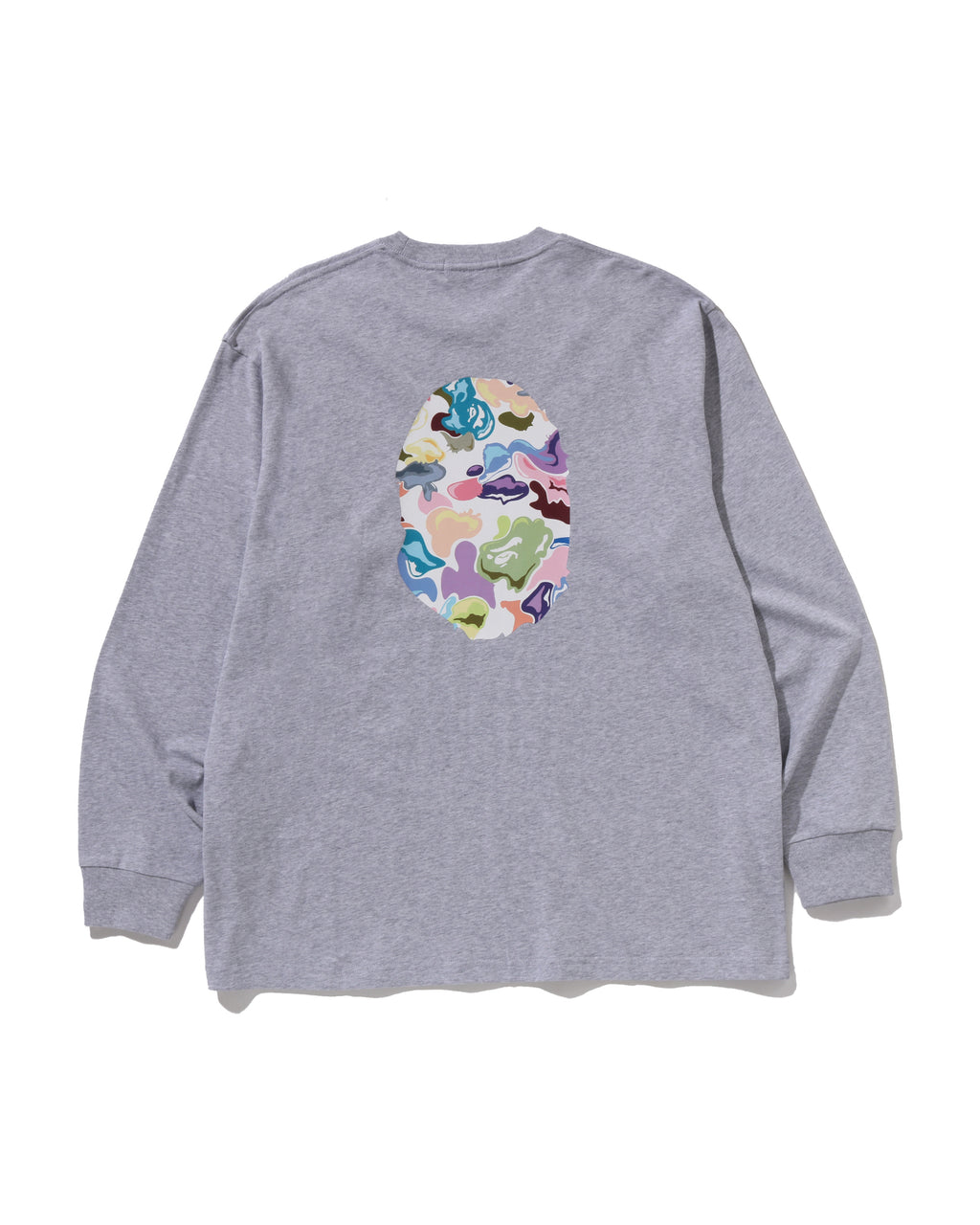 Art Camo Ape Head Relaxed Fit Ls Tee