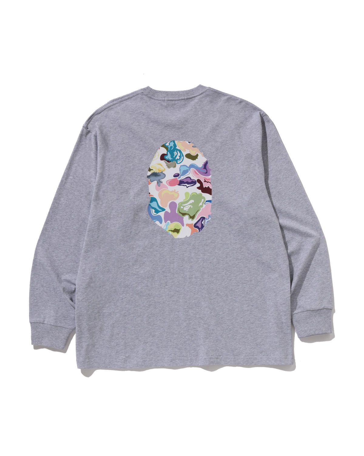 Art Camo Ape Head Relaxed Fit Ls Tee