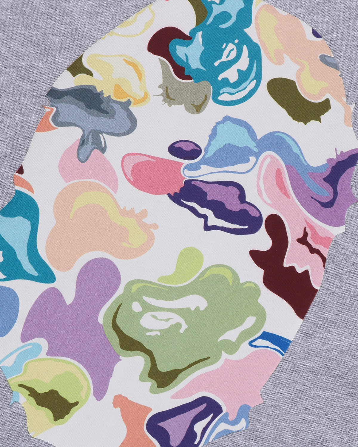 Art Camo Ape Head Relaxed Fit Ls Tee
