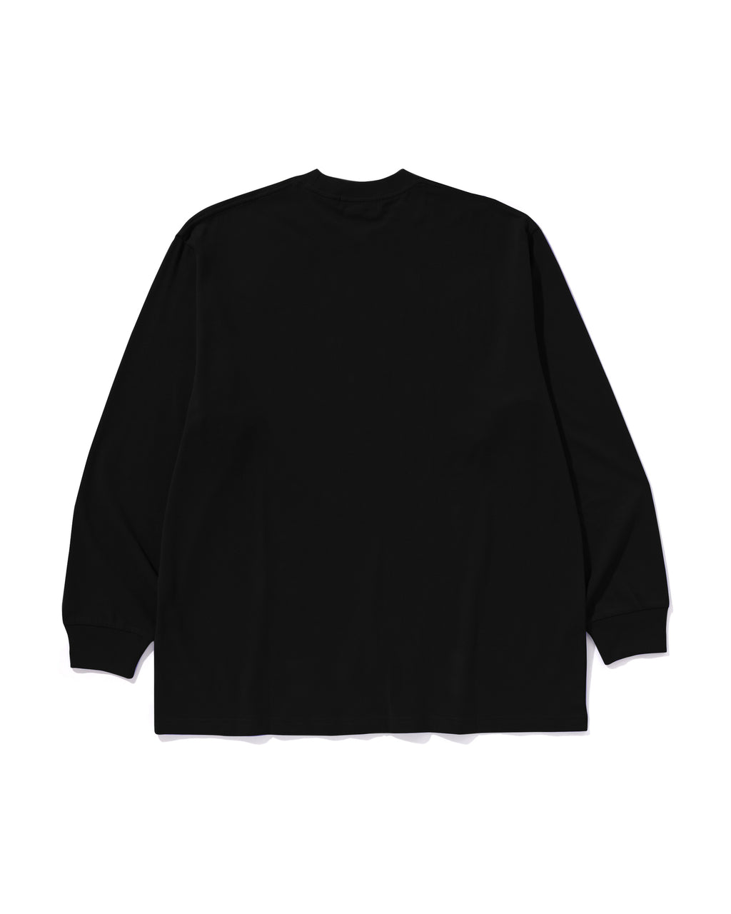 Wrinkle BAPE Logo Relaxed Fit Ls Tee