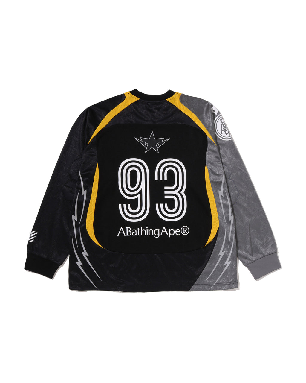 Multi Logo Relaxed Fit Football Ls Jersey