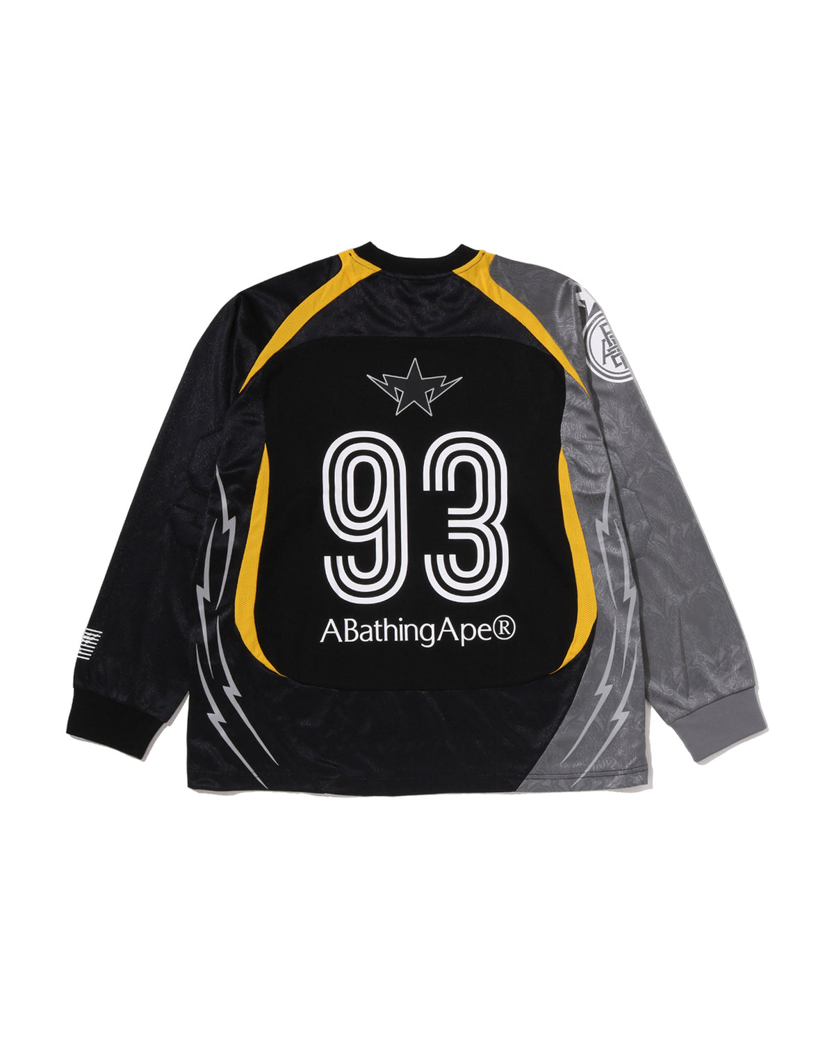 Multi Logo Relaxed Fit Football Ls Jersey