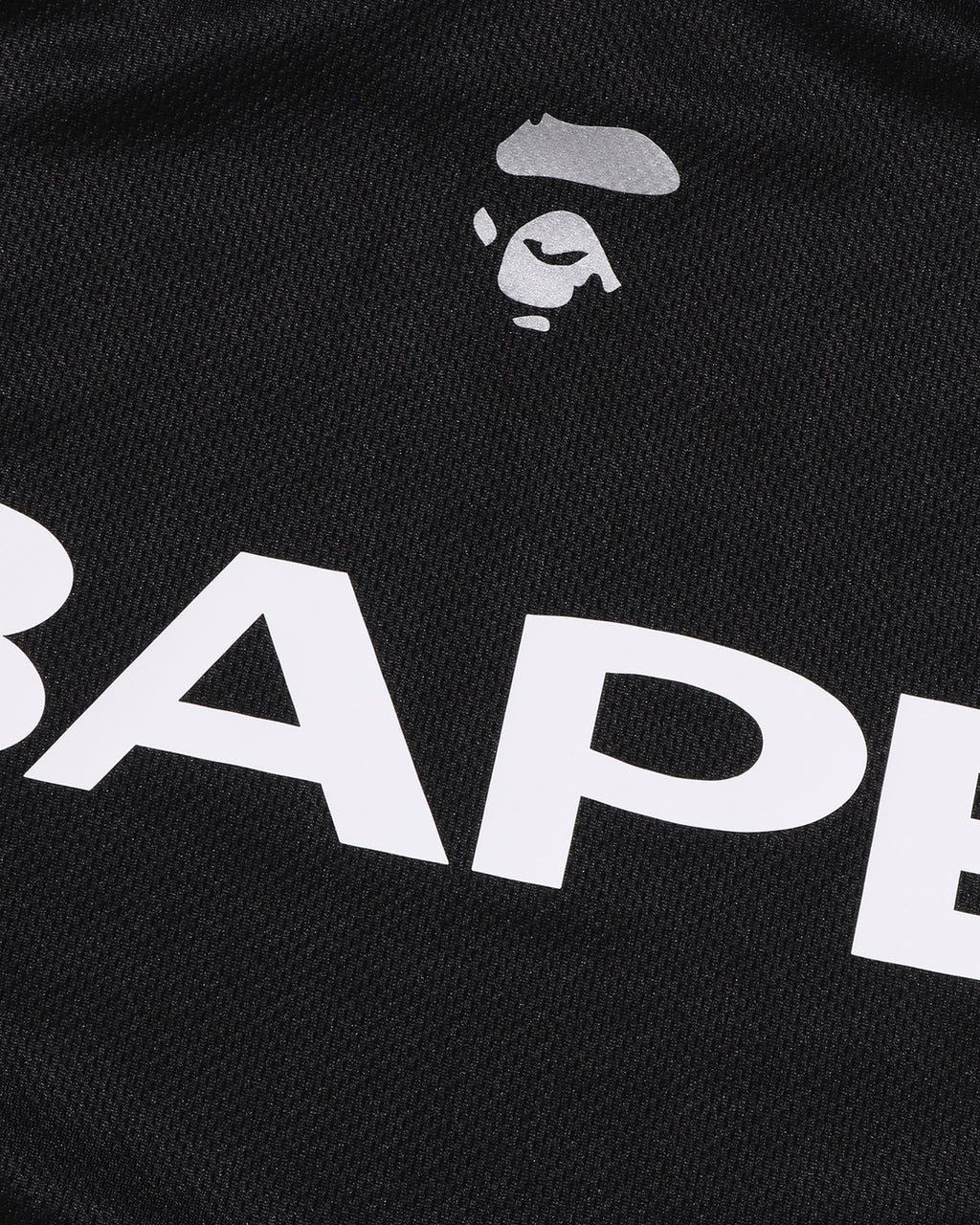 BAPE Soccer Logo Warm Up Relaxed Fit Ls Tee