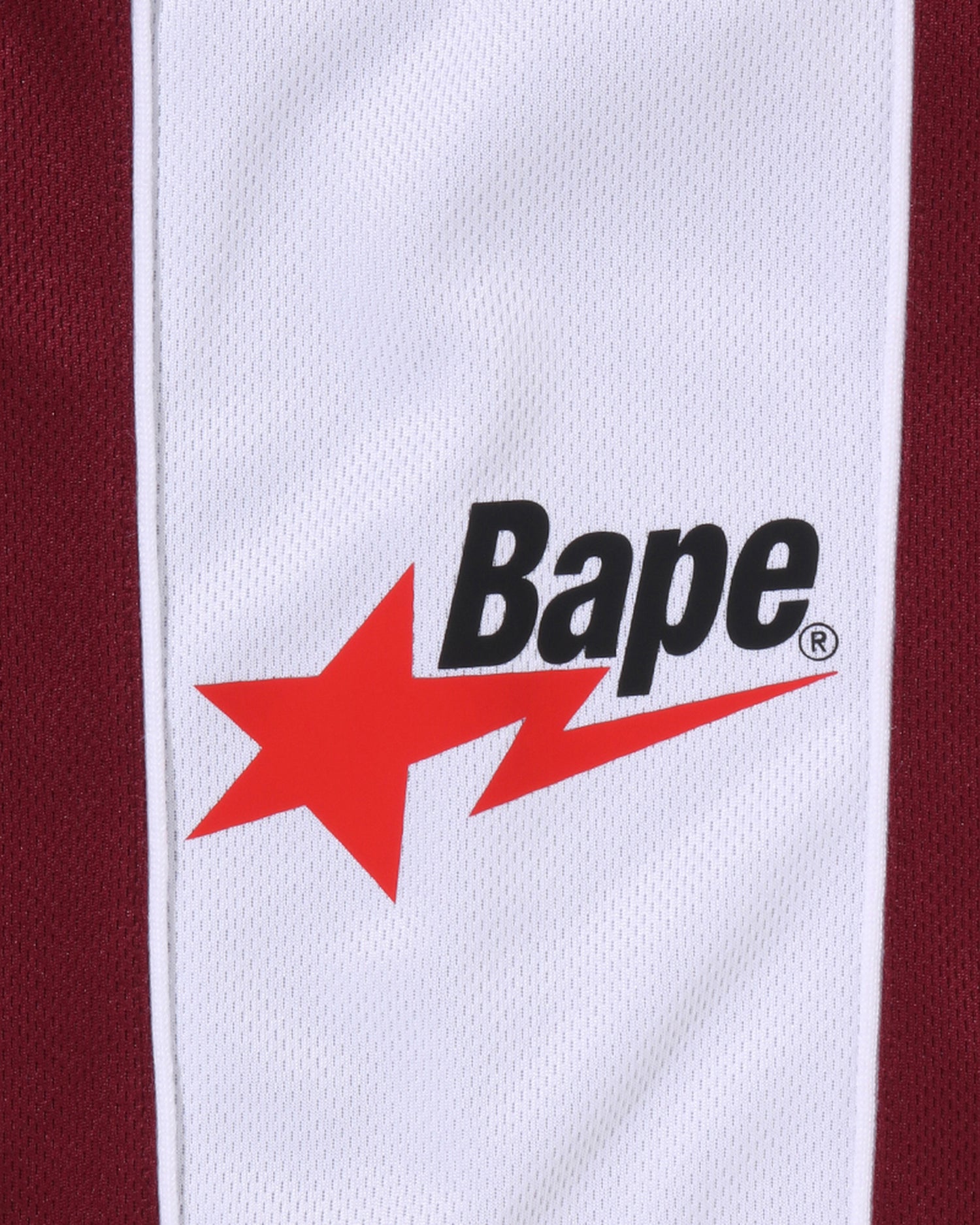 BAPE Soccer Logo Warm Up Relaxed Fit Ls Tee