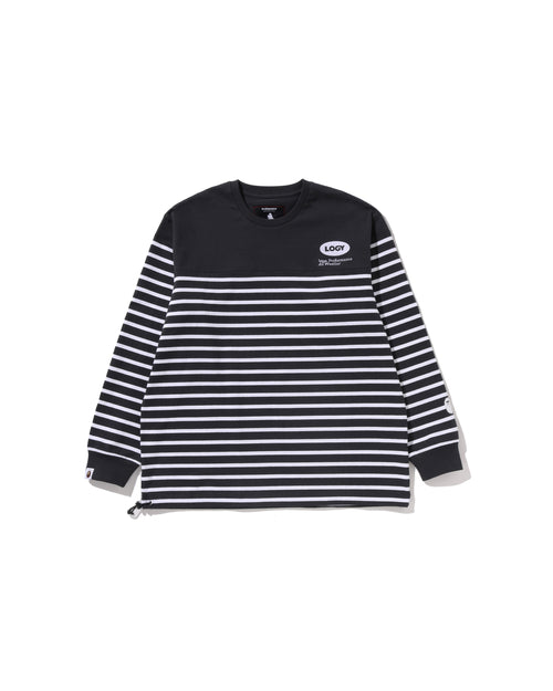 BAPE by Kazuki Kuraishi Stripe Relaxed Fit Long Tee