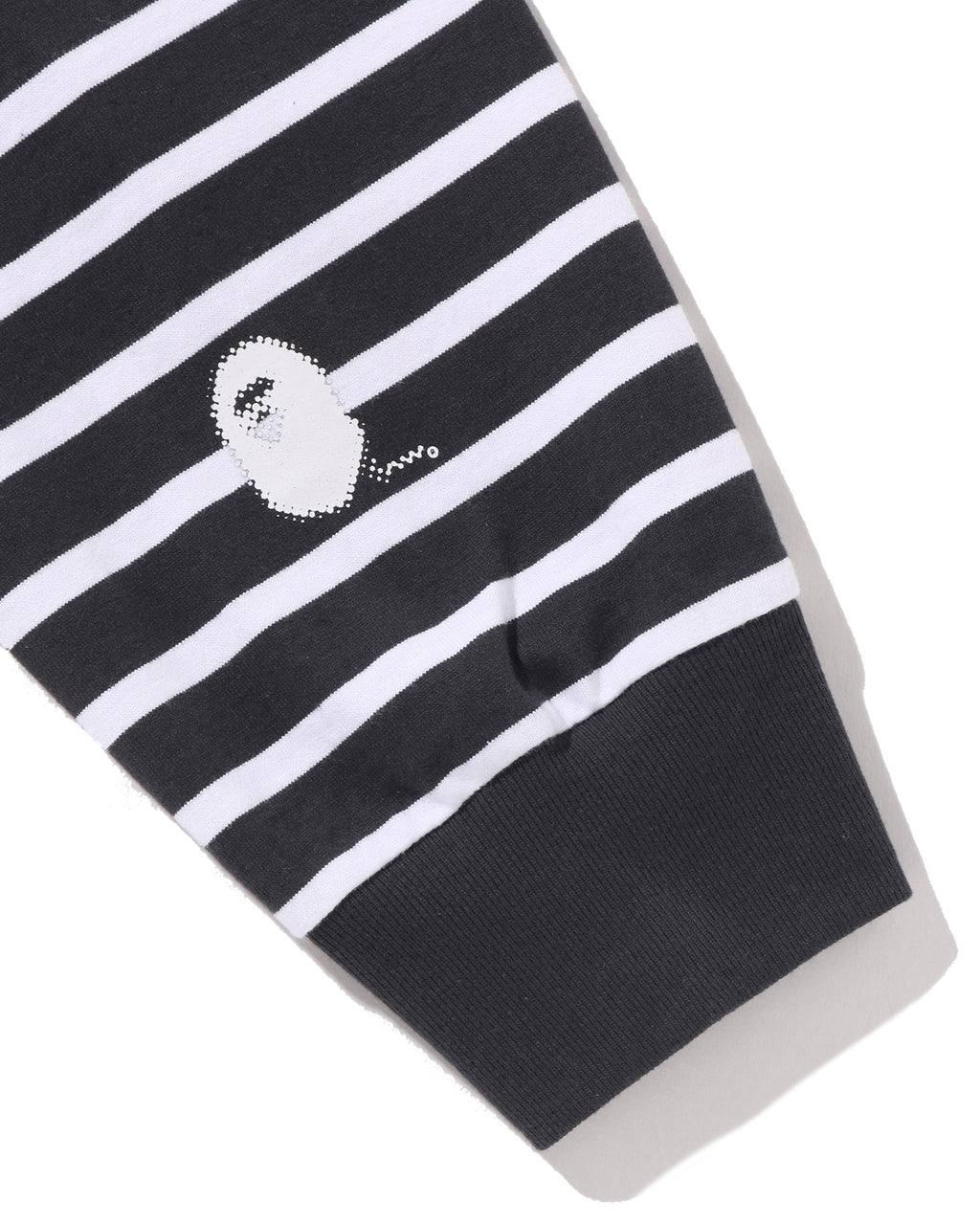 BAPE by Kazuki Kuraishi Stripe Relaxed Fit Long Tee
