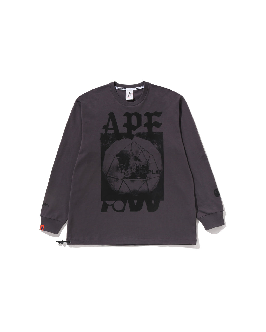BAPE by Kazuki Kuraishi Ape Dome Relaxed Fit Long Tee