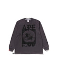BAPE by Kazuki Kuraishi Ape Dome Relaxed Fit Long Tee