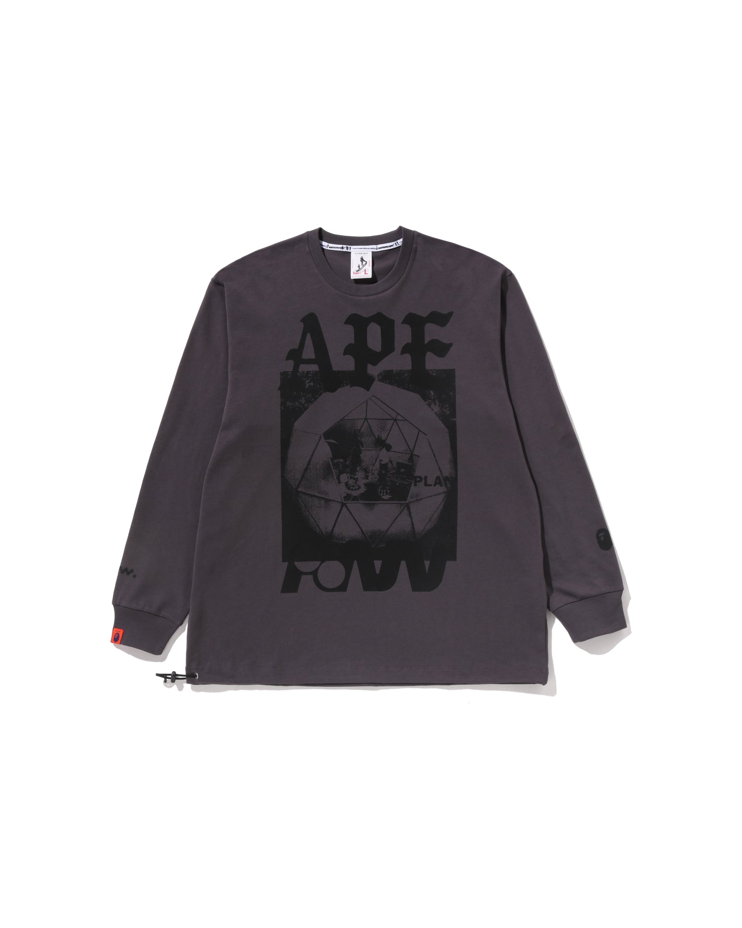 BAPE by Kazuki Kuraishi Ape Dome Relaxed Fit Long Tee