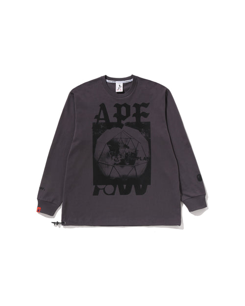 BAPE by Kazuki Kuraishi Ape Dome Relaxed Fit Long Tee