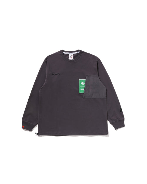 BAPE by Kazuki Kuraishi Pocket Relaxed Fit Long Tee