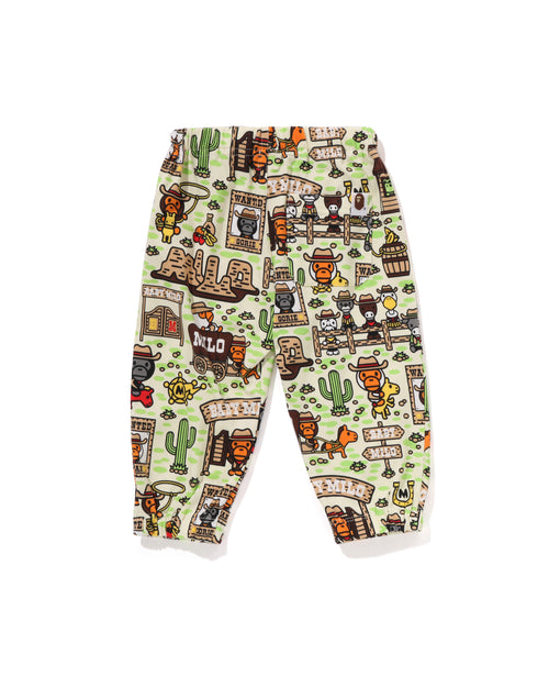 Babies Baby Milo Western Pattern Baby Pants