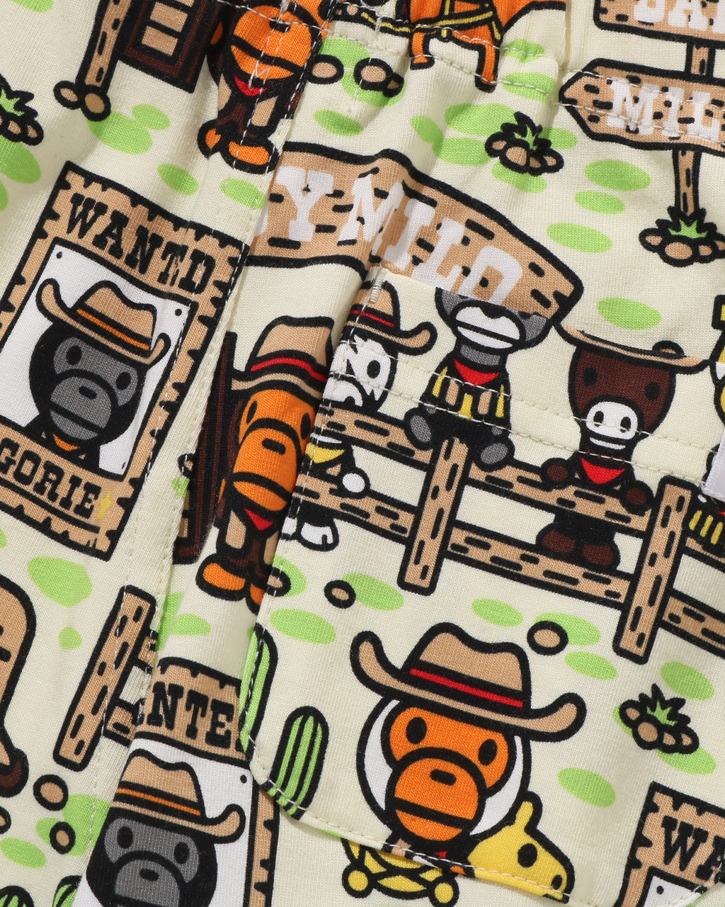 Babies Baby Milo Western Pattern Baby Pants