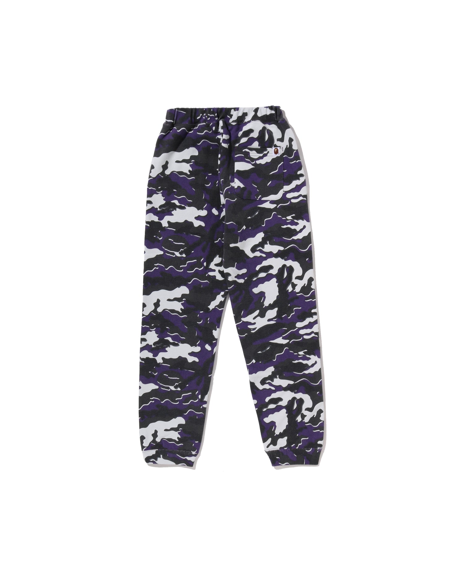 Kids Glitch Woodland Camo Shark Sweat Pants Jr