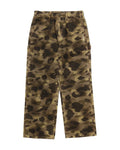 Color Camo Relaxed Fit Work Pants
