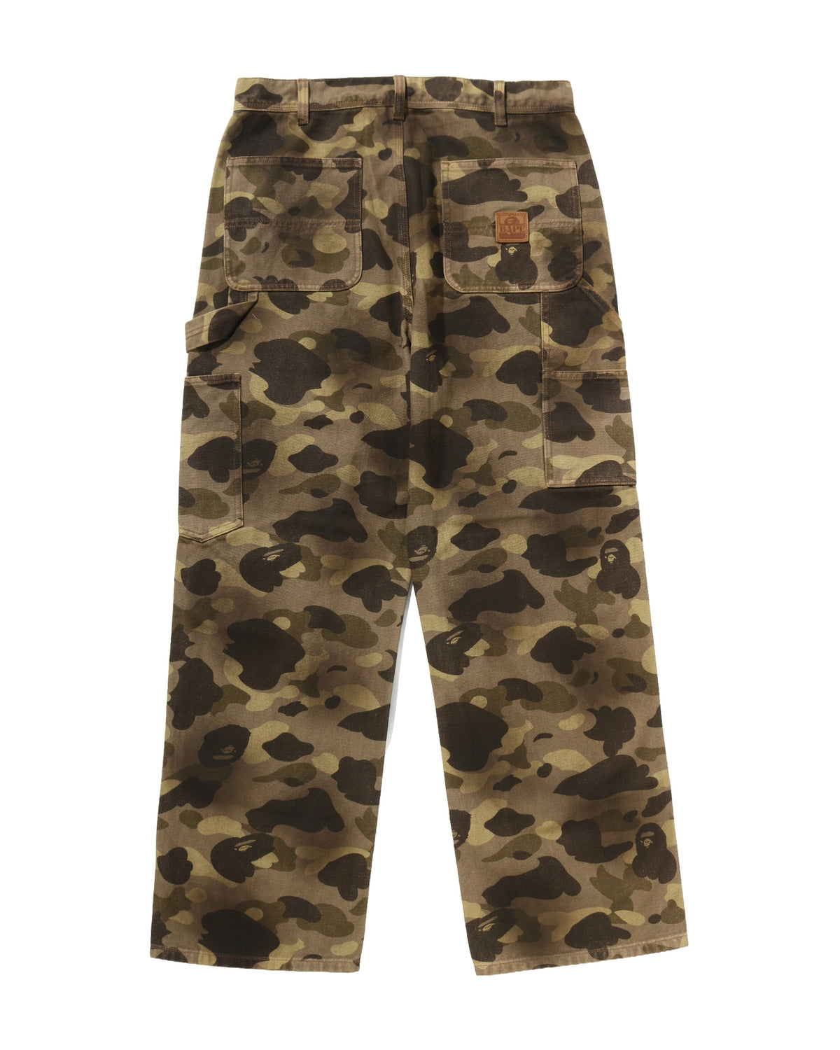 Color Camo Relaxed Fit Work Pants