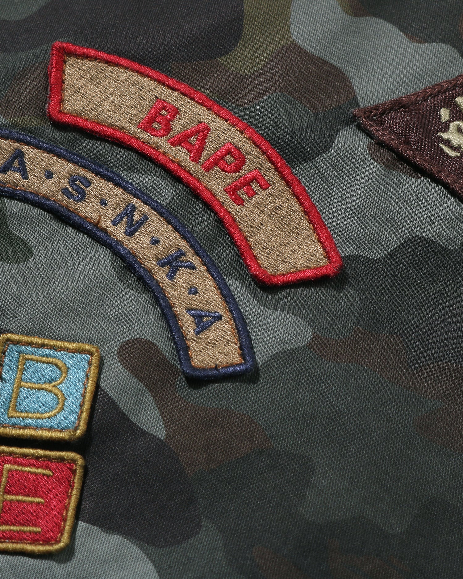Hybrid Camo Multi Badge Cargo Pants