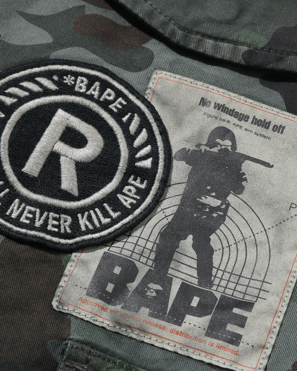 Hybrid Camo Multi Badge Cargo Pants