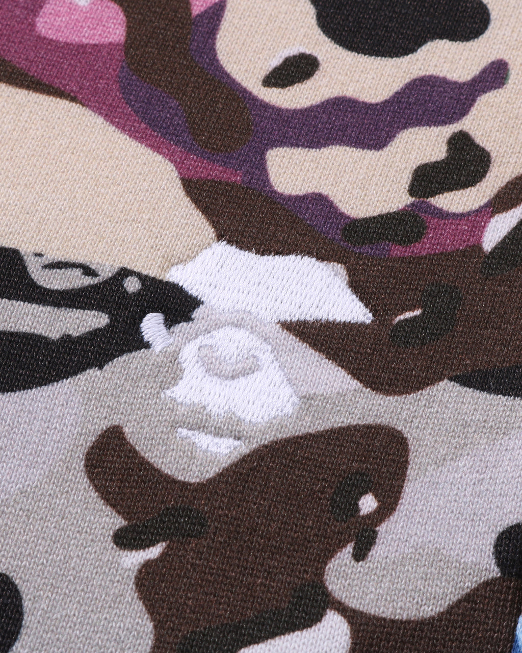 Hybrid Camo Ape Face Logo Relaxed Fit Sweatpants