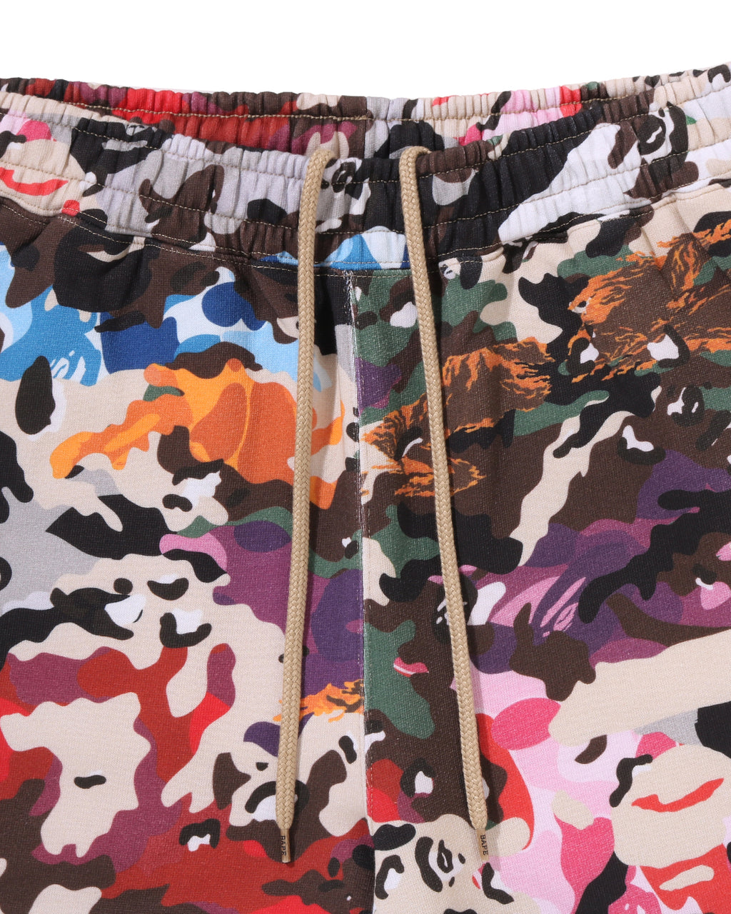 Hybrid Camo Ape Face Logo Relaxed Fit Sweatpants