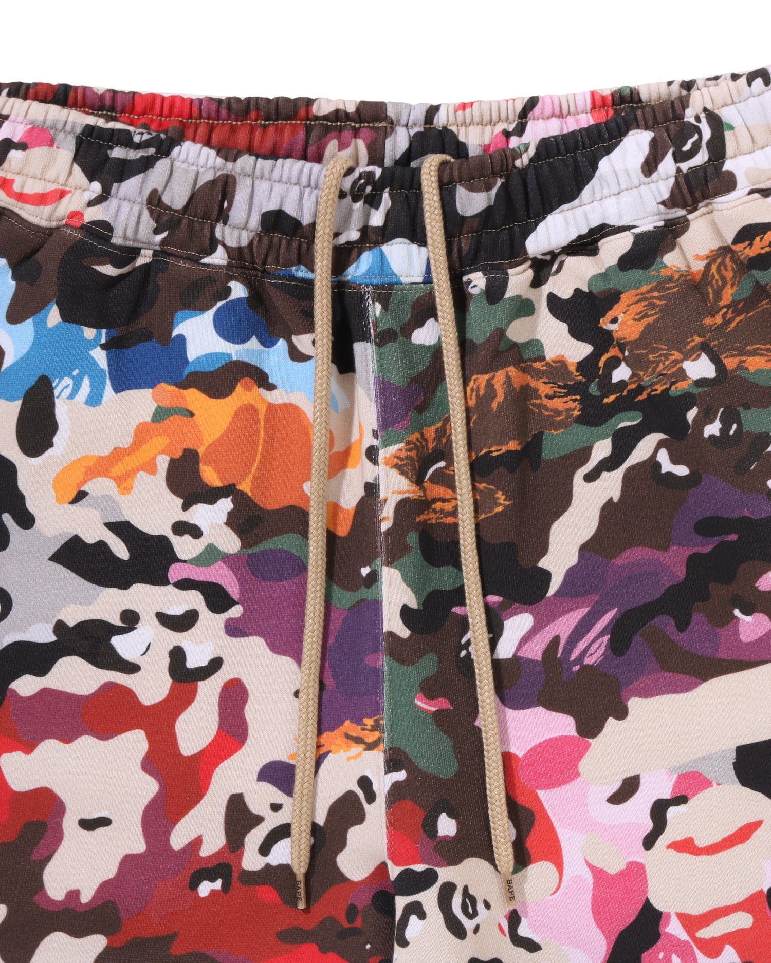 Hybrid Camo Ape Face Logo Relaxed Fit Sweatpants