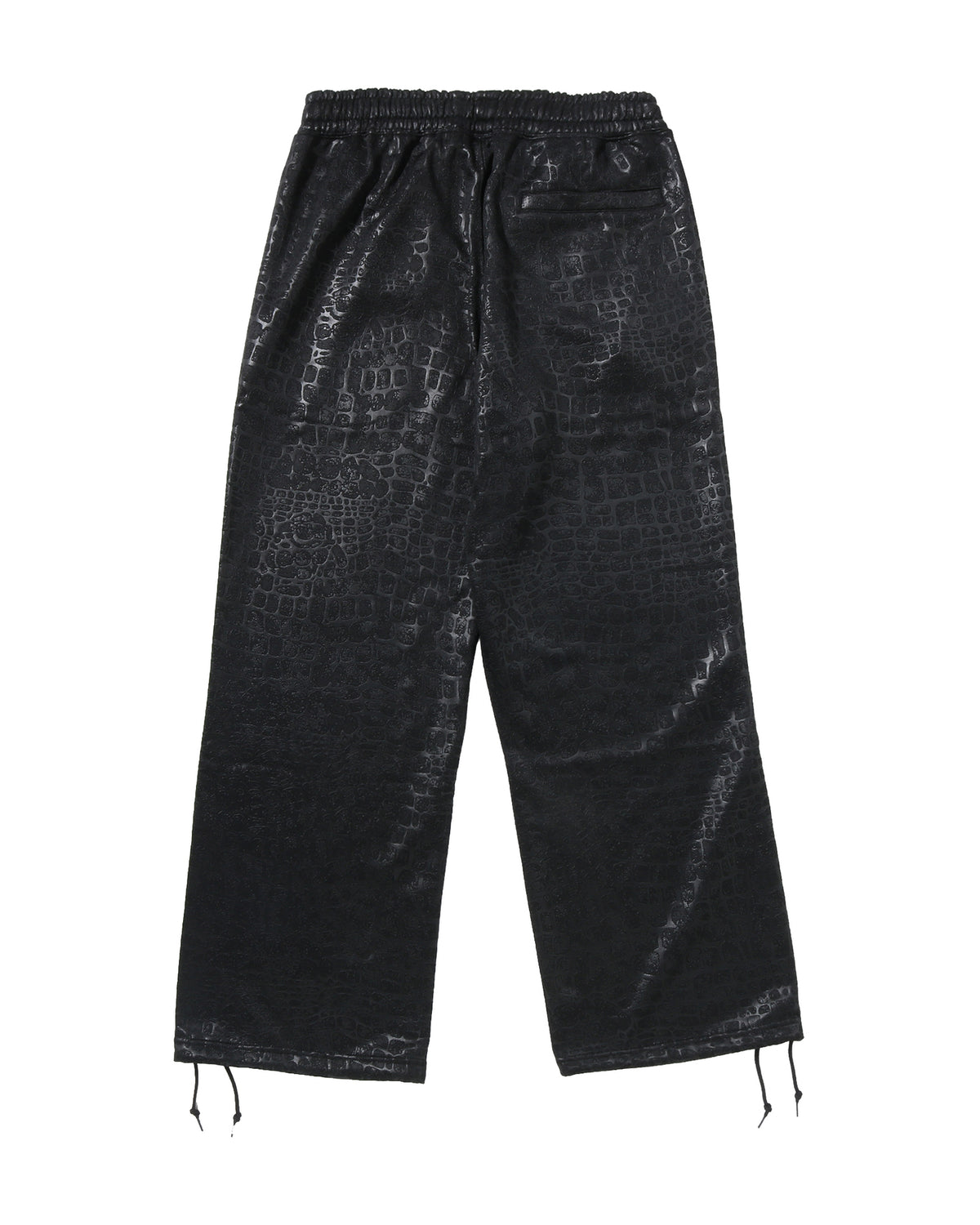 Croc Pattern Logo Relaxed Fit Sweatpants