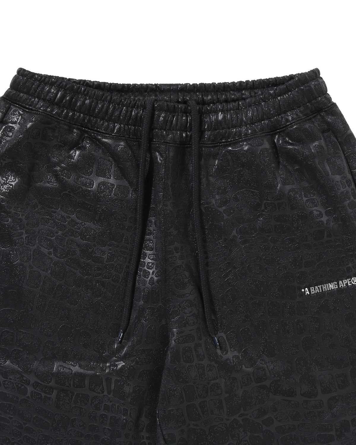 Croc Pattern Logo Relaxed Fit Sweatpants