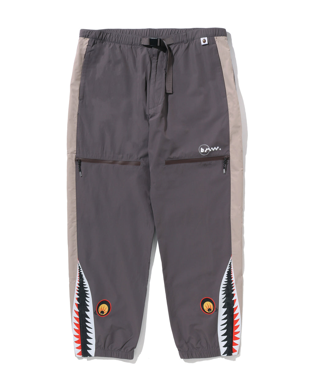 BAPE by Kazuki Kuraishi Belted 3-Layer Shark Pants