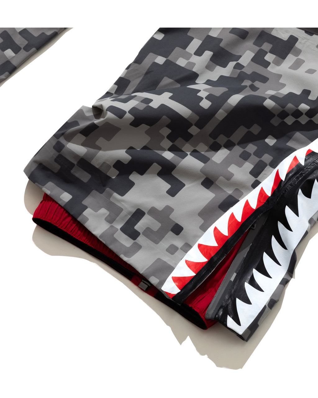 BAPE By Kazuki Kuraishi Pixelate Camo Shark 3 Layer Overalls