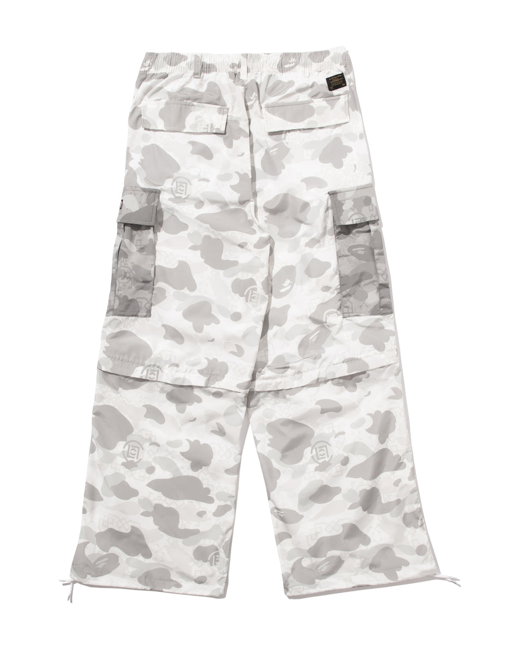 BAPE X Clot Camo Detachable Relaxed Fit Cargo Pants