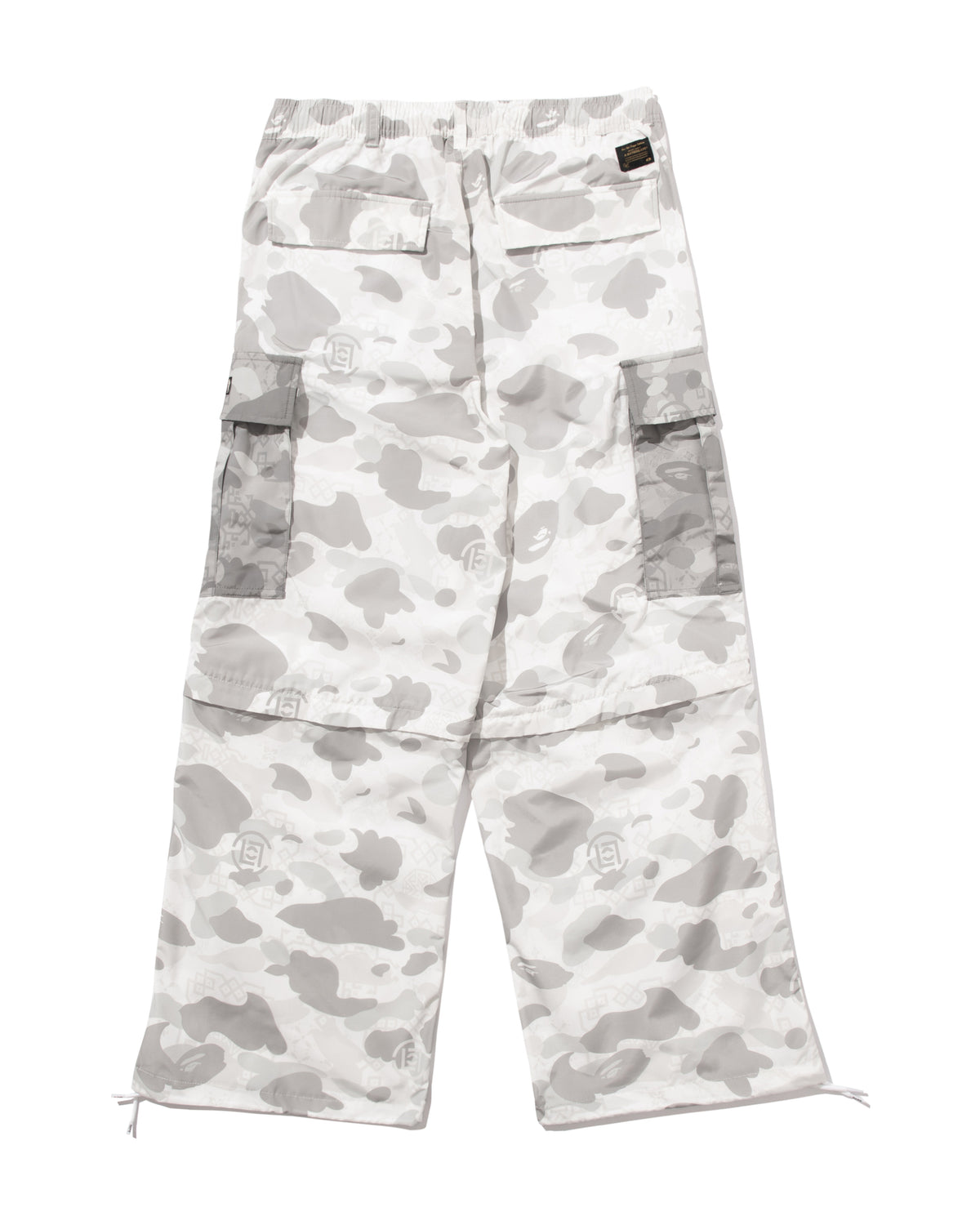 BAPE X Clot Camo Detachable Relaxed Fit Cargo Pants