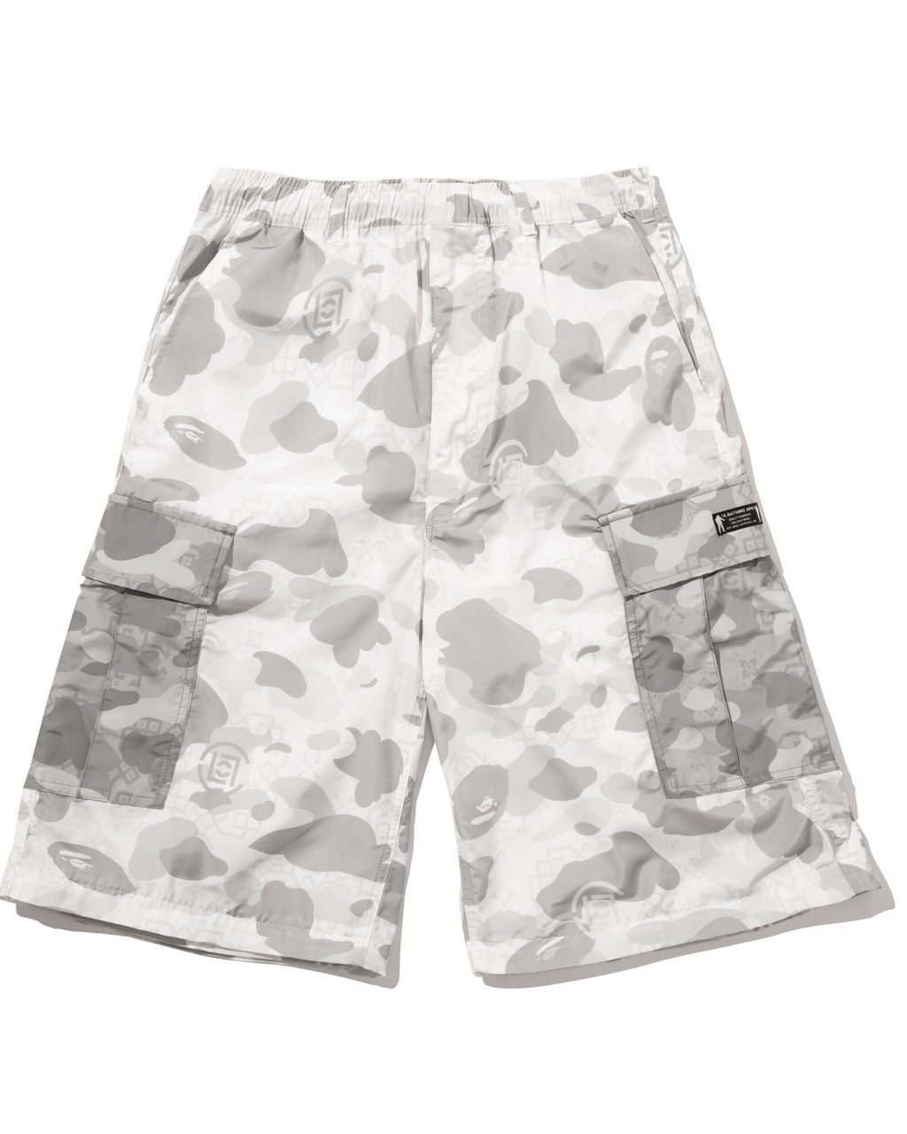 BAPE X Clot Camo Detachable Relaxed Fit Cargo Pants