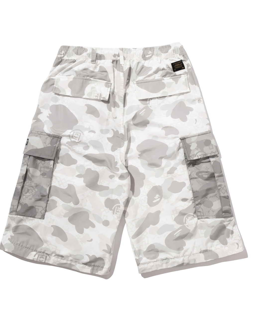 BAPE X Clot Camo Detachable Relaxed Fit Cargo Pants