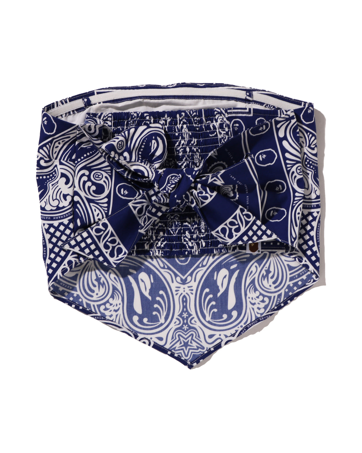 Paisley Pattern Bandana Scarf Top