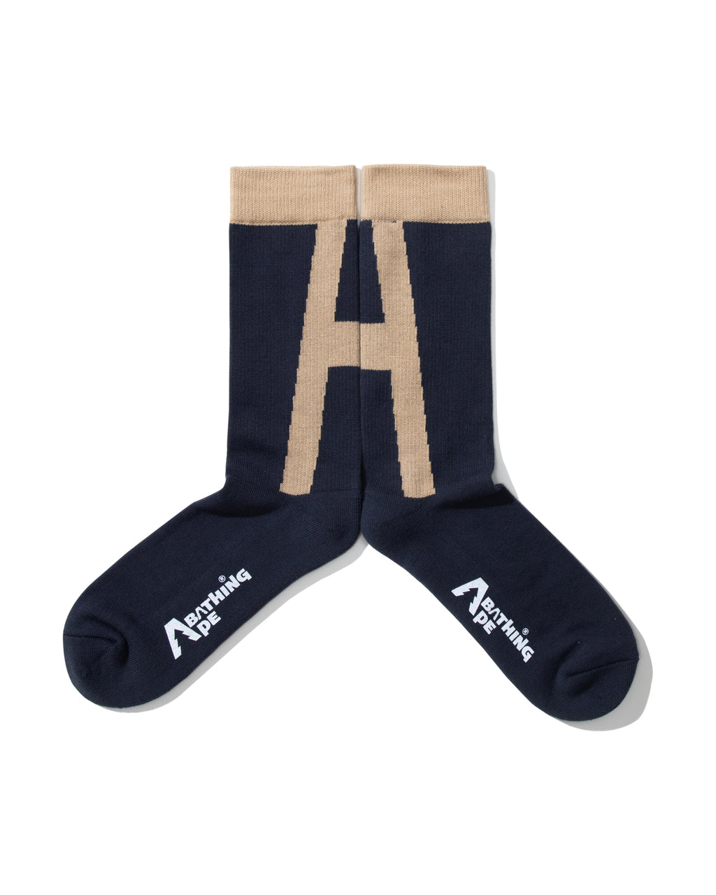 BAPE By Kazuki Kuraishi “A” Logo Socks