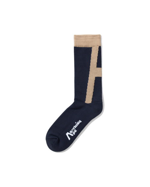 BAPE By Kazuki Kuraishi “A” Logo Socks