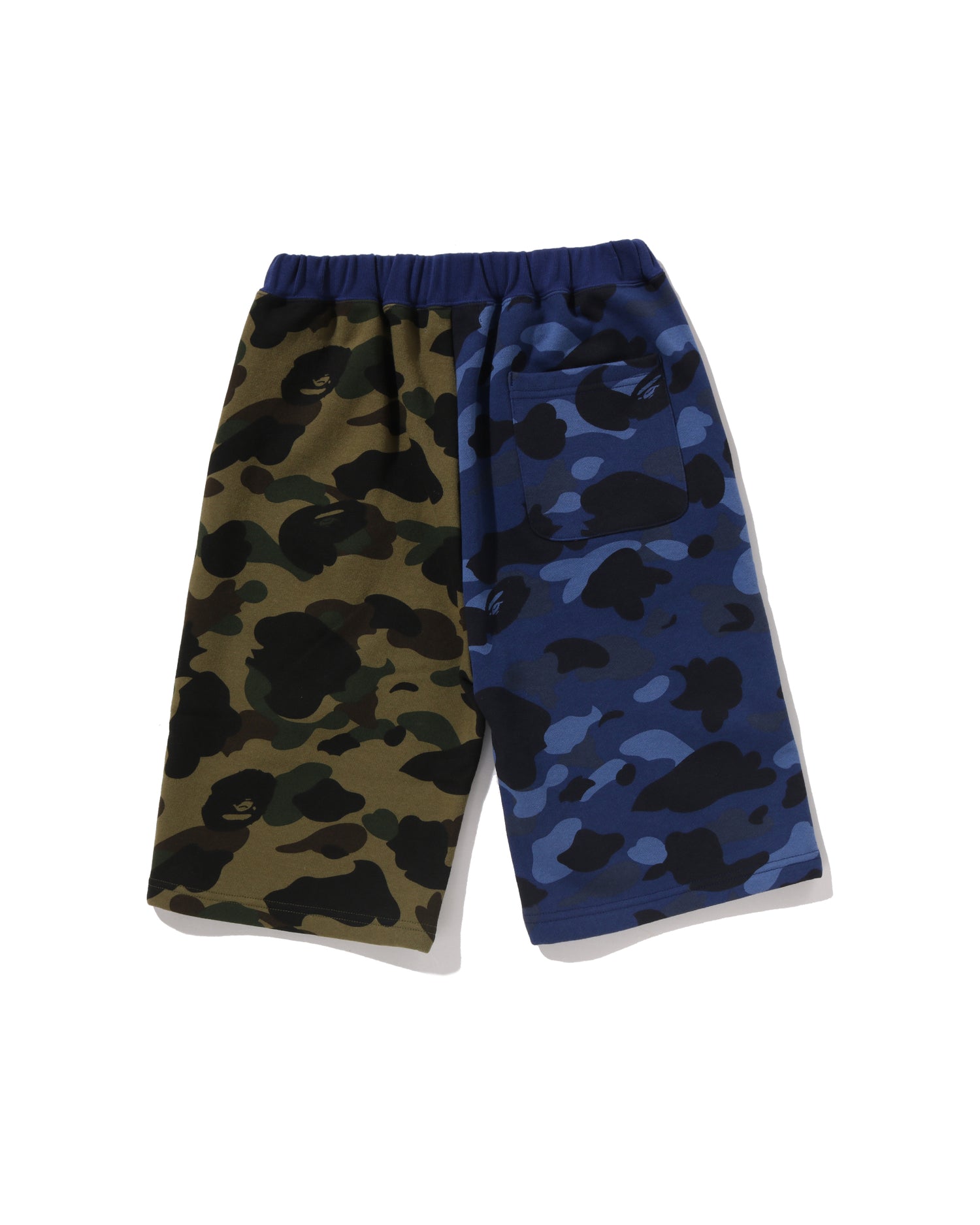 Kids Split Camo Shark Sweat Shorts Jr