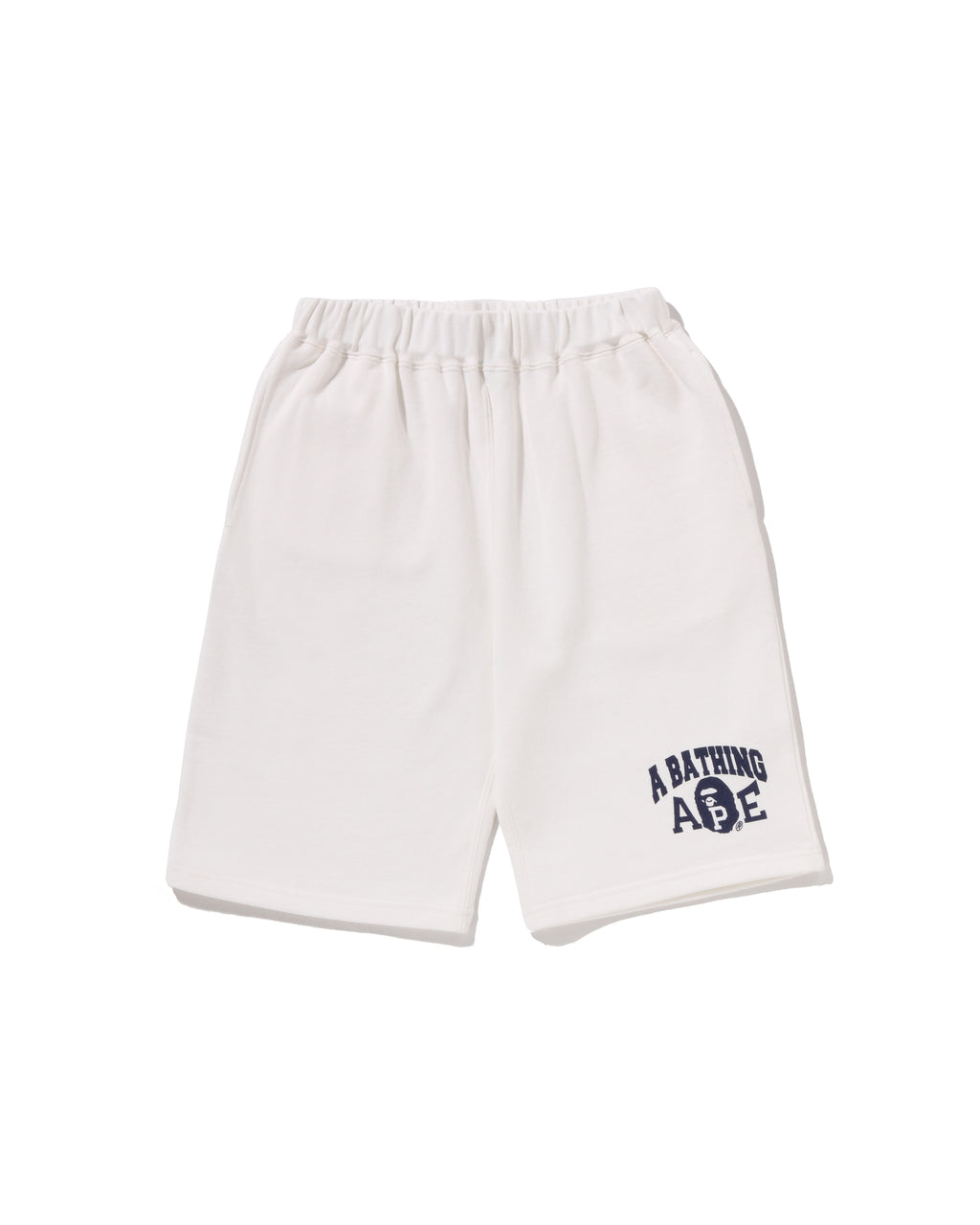 Kids BAPE Washed Effect Sweat Shorts Jr