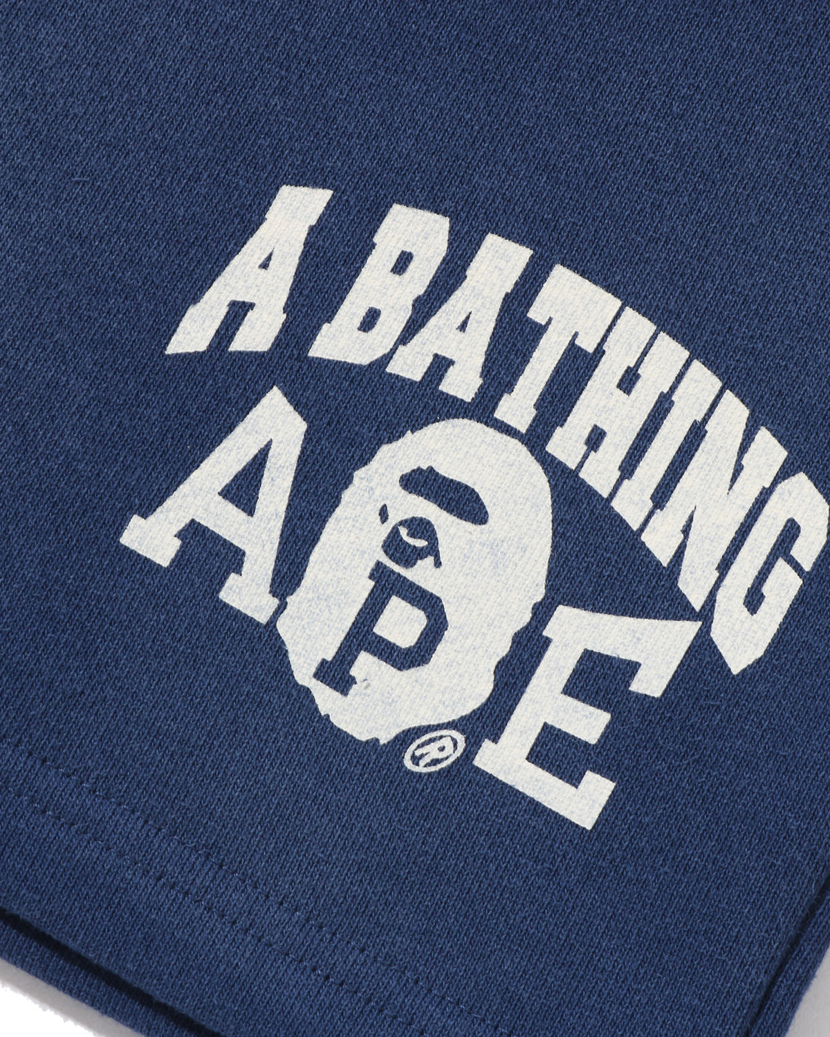 Kids BAPE Washed Effect Sweat Shorts Jr