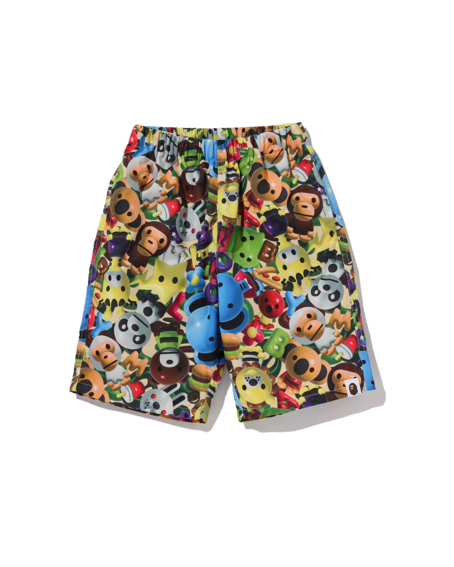 Kids 3D Milo All Friends Beach Shorts