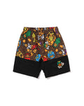 Kids Milo Multi Dinosaurs Pattern Climbing Shorts