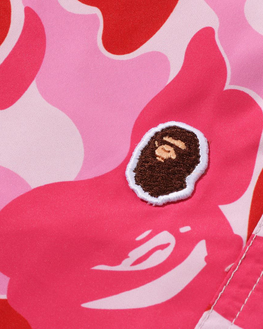 Kids Abc Camo Ape Head One Point Beach Shorts