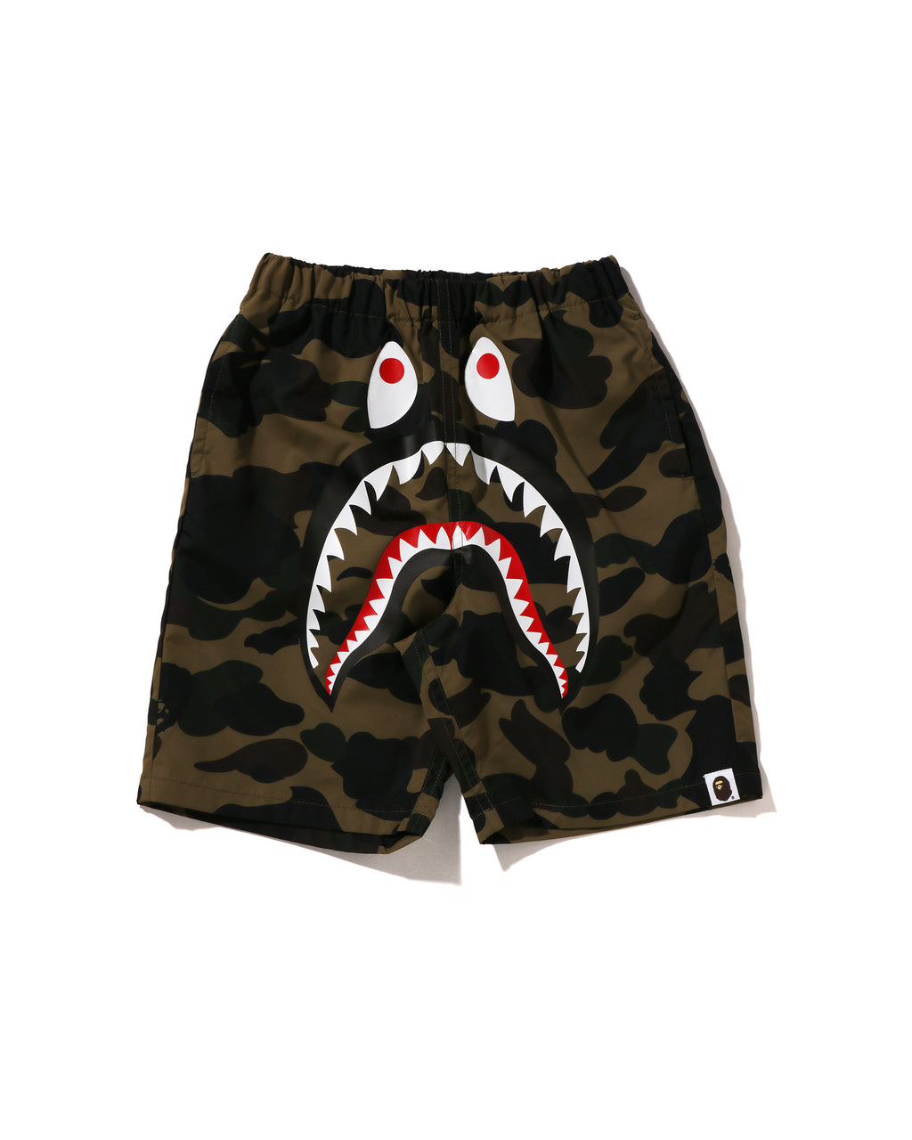 Kids 1st Camo Shark Beach Shorts