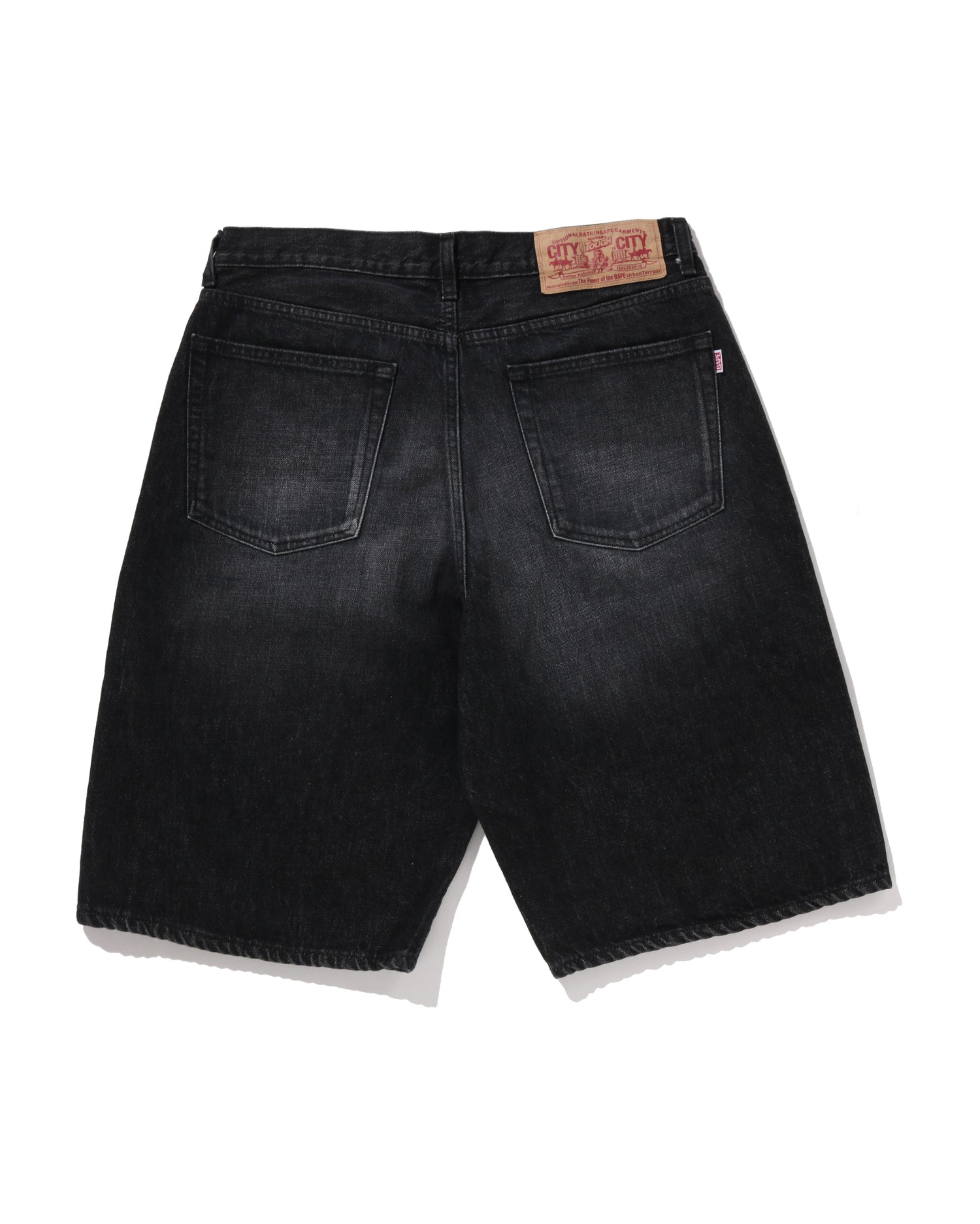 Twin STA Relaxed Fit Denim Shorts