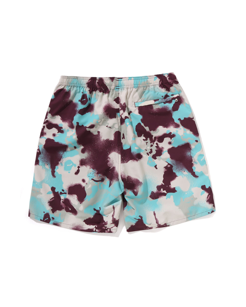 Map Camo Regular Fit Beach Shorts