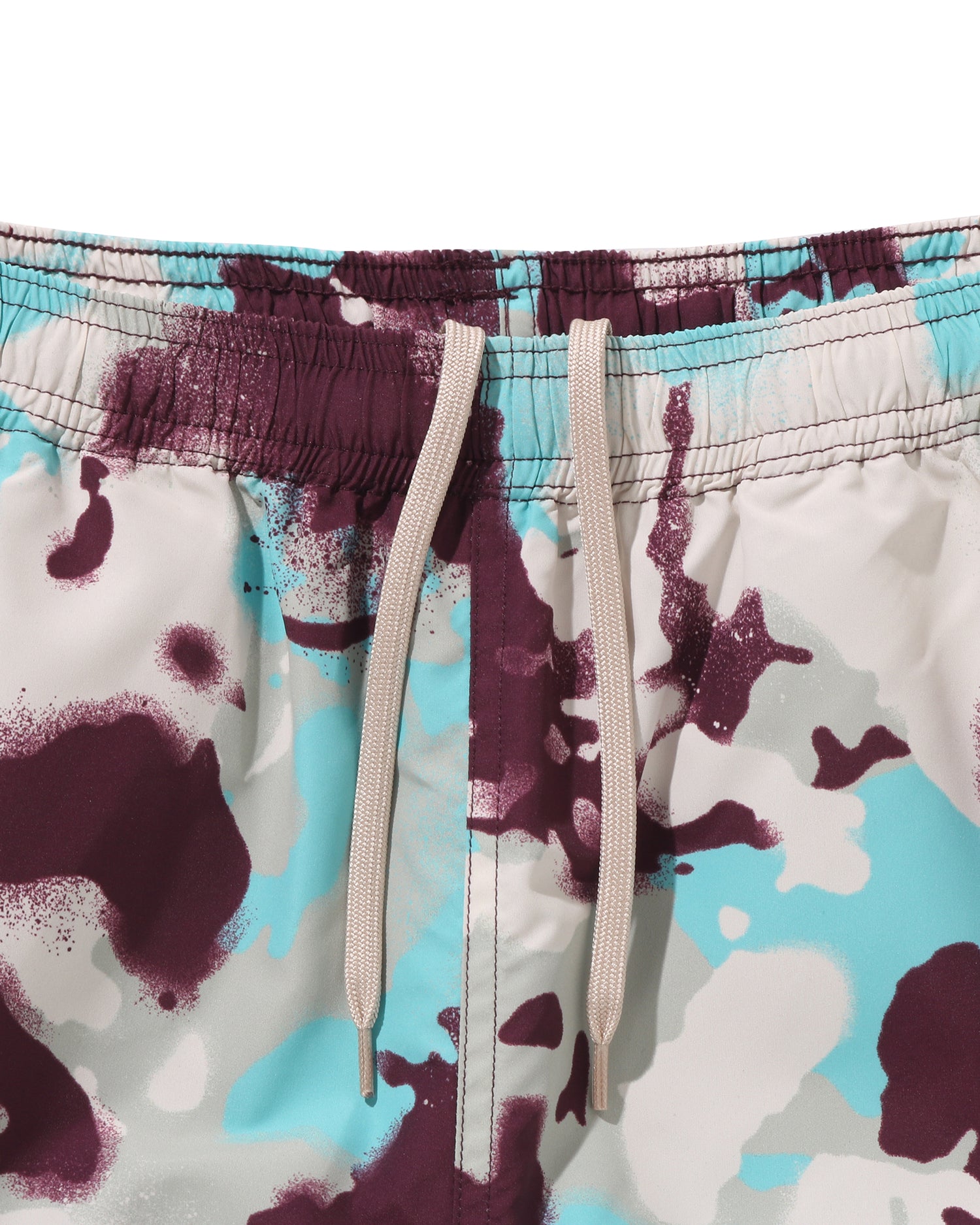 Map Camo Regular Fit Beach Shorts