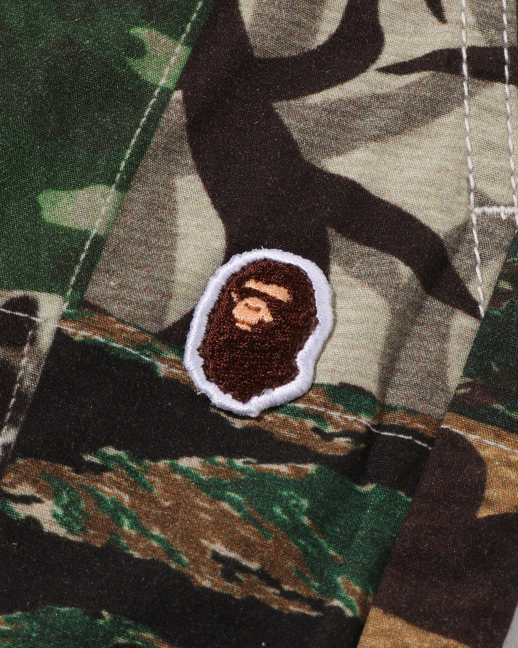 Camo Patchwork Shorts