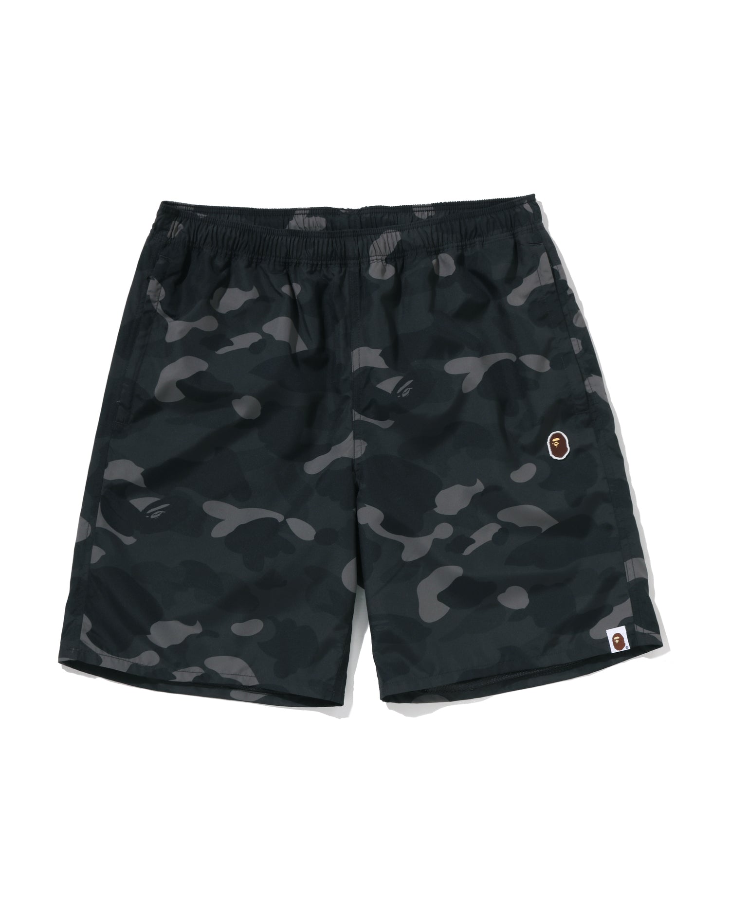 Color Camo Ape Head One Point Beach Shorts